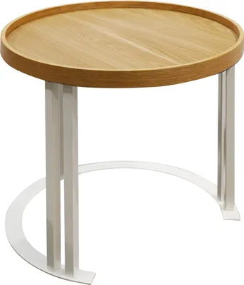 Imagen del producto de Kaheku Beistelltisch Intaro rund Eiche 50 Ø 50h 12701402