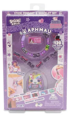 Immagine prodotto di Set di 120 adesivi olografici, ciondoli e braccialetti, per bambini, ideali per attività creative e di bricolage