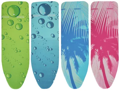 Produktbild von Leifheit 71596 Bügelt.Bez.BeachnBubbles130x45, mehrfarbig (Modell zufällig, 1 Stück)