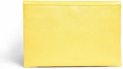 Produktbild von Herren Ledertasche im Envelope-Format, Gelb