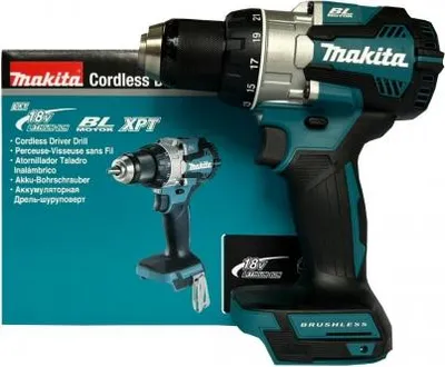 Produktbild von Makita Akku-Bohrschrauber DDF489Z, 18 V, incl. Zubehör, Karton