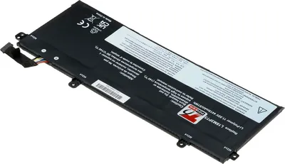 Obrázek produktu pro Baterie T6 Power Lenovo ThinkPad T490, T495, T14 Gen 1, P14s, P43s, 4415mAh, 51Wh, 3Zellen, Li-pol