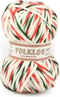 Produktbild von Stenli Folklor 163 Wolle Bunt 100g - Weich, Warm & Ideal für Herbst-Winter Strickprojekte