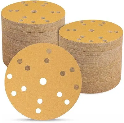 Produktbild von Schleifpapier 100 Stück 150mm mit Klett für Holzbearbeitung