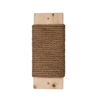 Immagine prodotto di Tiragraffi per gatti Tiragraffi da parete Tappetino per graffi Legno e sisal 40 x 19 cm 9963