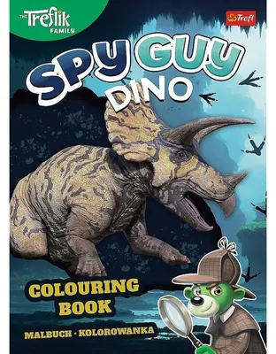 Image de Spy Guy. Livre de coloriage de 24 pages, Trefl Books
