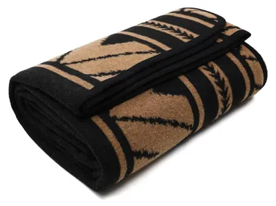 Zdjęcie produktu dla Koc kempingowy z wełny merino, 200 x 160 cm, kolor khaki