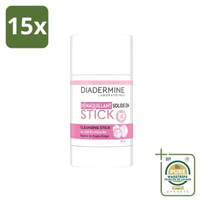 Immagine prodotto di 15 bastoncini detergenti Diadermine Essential Care al Kombucha - 40 g - Confezione da 15 pezzi