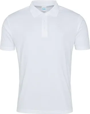 Produktbild von Just Cool JC021 | Herren Cool Smooth Polo / UV-Schutzfaktor 30+ - Farbe: Arctic White - Größe: L