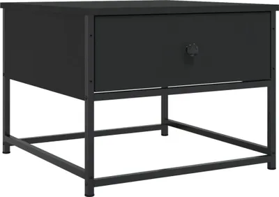 Obrázek produktu pro vidaXL Konferenční stolek černý 51x51x40 cm Materiál dřevo