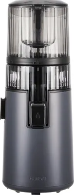 A studio shot of a Hurom slow juicer.