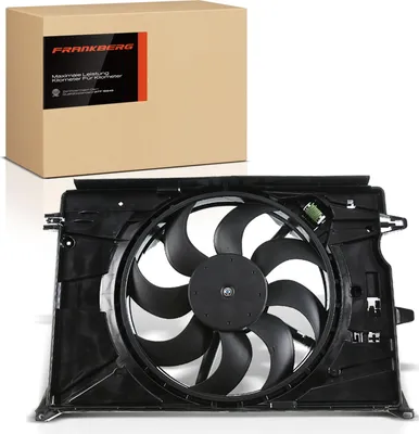 Immagine prodotto di Frankberg 1x radiatore motore monoventola con telaio ventola radiatore Fiat 500X 334 Jeep Renegade 1.4L 1.6L 2.0L