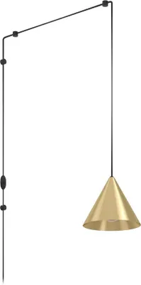 Image de Suspension en métal noir, 1 pièce