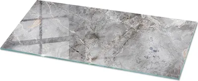 Produktbild von Naturmarmormuster– Küchenarbeitsplatte – Glasplatte Küche – Glasarbeitsplatte – Küchenplatte Glas – Arbeitsfläche Glas – Pflegeleicht – 125x50 cm