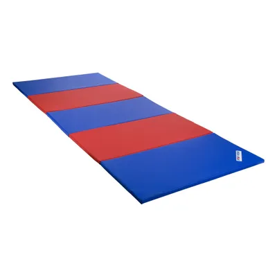 Produktbild von Sport-Thieme Faltmatte "Basic", 300x120x3 cm, Blau-Rot