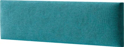 Immagine prodotto di Pannello imbottito MOLLIS, turchese, rettangolare, decorativo, 60x15 cm