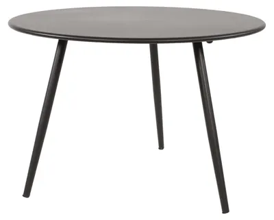 Produktbild von Beistelltisch Rafael ø 60 cm | Schwarz | Metall | Lesli Living
