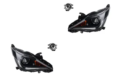Produktbild von Scheinwerfer Satz passend für Toyota Aygo B4 05/2014-06/2018 Hir2 +Nebel 811300H130 811300H131 811300H190 811700H130 811700H131 811700H Johns