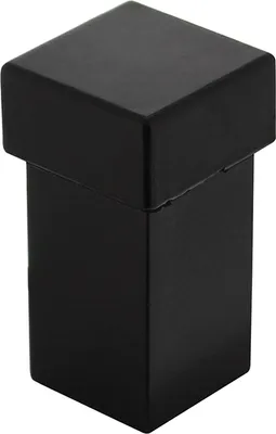 Immagine prodotto di Fermaporta Lavuzo per montaggio a parete e a pavimento 56 mm nero - Per pezzo