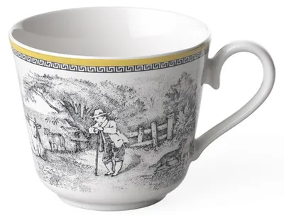 Produktbild von Villeroy & Boch Audun Ferme Frühstücksset 18-teilig für 6 Personen – Frühstückstassen, Untertassen & Teller