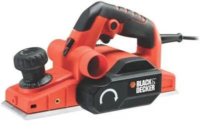 Obrázok produktu pre Black&Decker Elektrohobel 750W, inkl. Spanfangsack KW750K