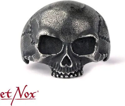 Produktbild von Ring Totenkopf Herren, Ringgröße:62 (19.7 mm Ø)