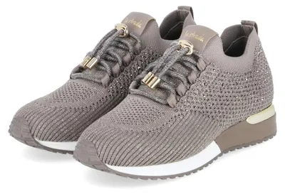 Produktbild von La Strada Damen Sneaker Taupe Textil & Synthetik Größe: 36