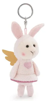 Produktbild von Nici Your Guardian Angel Rabbit With Heart 10 Cm Schlüsselanhänger Rosa  Kinder Rosa One Size
