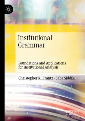 Obrázek produktu pro Institutional Grammar
