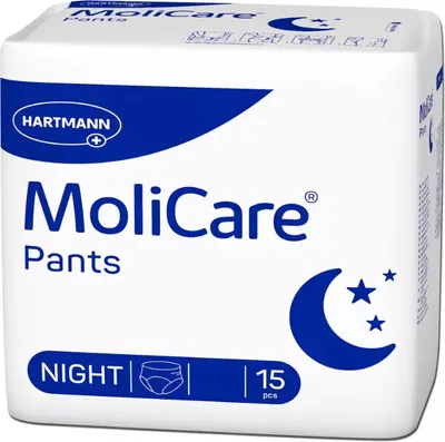 Produktbild von MoliCare Pants Night Größe M - 15 Stück | Packung (15 Stück)