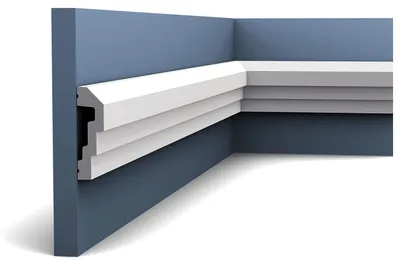 Produktbild von Orac Decor P7070 LUXXUS Wandleiste Friesleiste Stuck Leiste Profil stoßfest 2 m