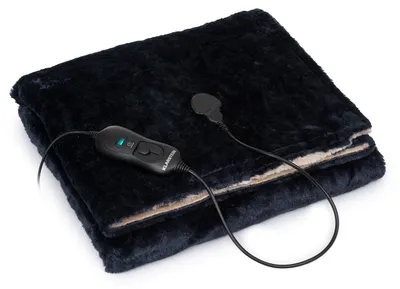 Produktbild von Klarstein Wärmedecke, 120W Heizdecke mit Abschaltautomatik, Kuscheldecke fürs Bett, Sofa & Camping, Elektrische Heizdecken Groß, Wärmedecken Energiesparend & Waschbar, Decke Elektrisch 200x180 cm