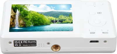Zdjęcie produktu dla aparat cyfrowy 56 MP 4K, 2,7 cala, 20-krotny zoom, autofokus, mały, z wbudowaną lampą błyskową, srebrny