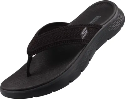 Produktbild von Skechers Go Walk Flex Sandal Holly Damen Zehentrenner Schwarz