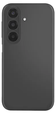 Productafbeelding van Akashi, beschermhoes voor Samsung Galaxy A18 / A17, siliconen, mat oppervlak, antiveegcoating, zwart