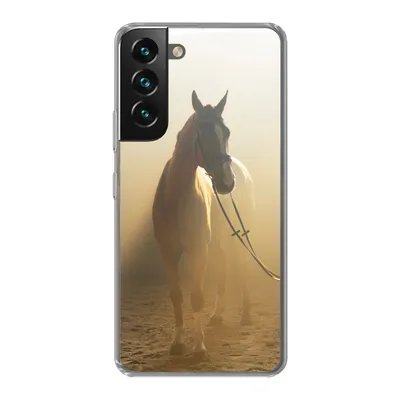Produktbild von MuchoWow® Handyhülle Schutzhülle Hülle für Samsung Galaxy S22 Plus Pferd - Licht - Sand Silikon Softcase Handy Hülle - Schutzabdeckung