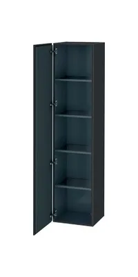 Produktbild von Hochschrank L-CUBE 400x363x1760mm Ans links graphit matt Anschlag links graphit matt
