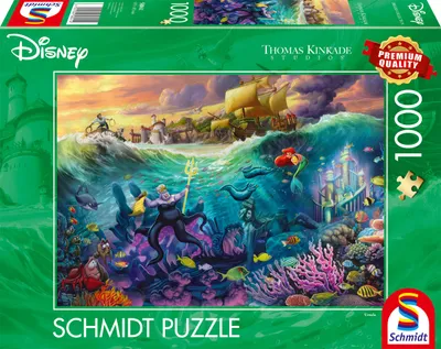 Produktbild von Thomas Kinkade Studios: Disney - Ursula (1000 Teile)