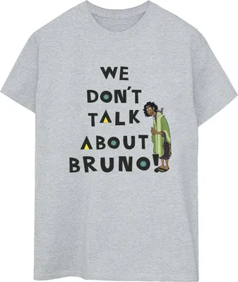Produktbild von Disney - "Encanto We Dont Talk About Bruno" T-Shirt für Damen BI47983 (M) (Grau)