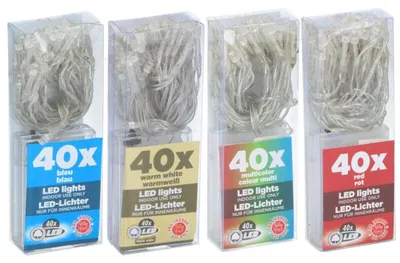 Produktbild von 12x LED Lichterkette Beleuchtung Innenbereich Lampen Dekoration Raum Dekoration