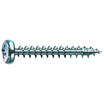 Zdjęcie produktu dla SPAX 4231010500161, Śruba, Stal, Cynk, Drewno, Pozidriv, Srebrny, 16 mm