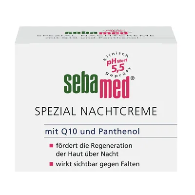Zdjęcie produktu dla Sebamed Specjalny krem na noc Q10 do skóry wymagającej 75 ml
