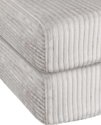 Produktbild von Aspero 2 Spannbettlaken aus Streifen-Flanell