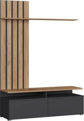 Immagine prodotto di Parete attrezzata Vicco Harro Quercia dorata/antracite , Model 54388