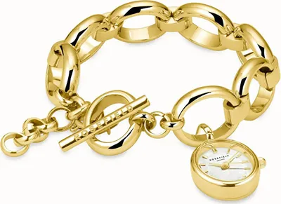 Produktbild von ROSEFIELD Damenuhr STUDIO Kettenuhr Gold oval SWGSG-OV13
