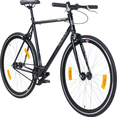 Produktbild von Galano Blade Fixie Fahrrad 28 Zoll Singlespeed 165 - 195 cm retro Urban Bike mit Flip Flop Nabe für Fixed Gear und Freilauf