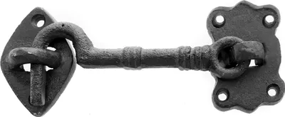 Produktbild von Türriegel aus Gusseisen im Vintage Look