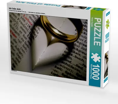 Produktbild von Calvendo Ich liebe dich ... 1000 Teile Puzzle quer 640x480mm, Eppele Klaus; 7316879