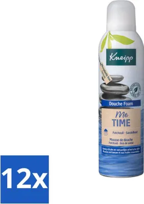 Produktbild von Kneipp - Duschschaum - Me-Time - Patchouli & Sandelholz - 200 ml - Vorteilspack - 12 Stücke