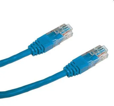 Zdjęcie produktu dla Kabel krosowy DATACOM UTP CAT5E 0,25m niebieski